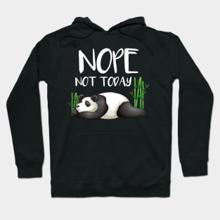 Cute & Funny Nope Not Today Lazy Panda SleepyCute & Funny Nope Not Today Lazy Panda SleepyAdorable Nope Not Today Lazy Panda Hoodie